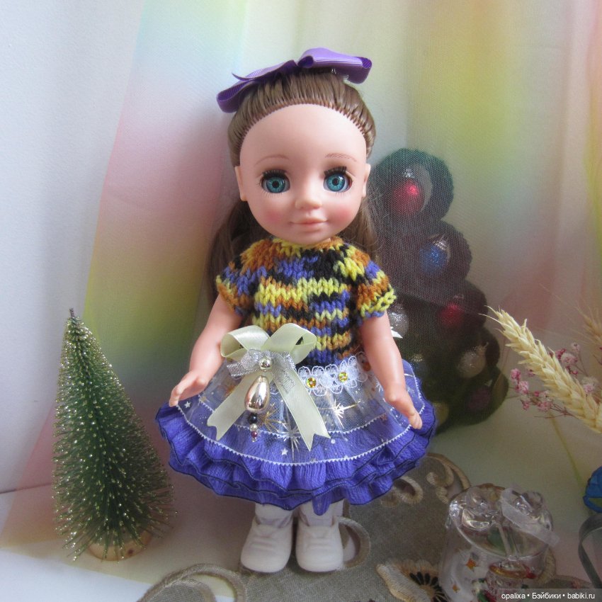 Фиолетовый, пурпурный — Одежда и обувь для кукол своими руками: фото