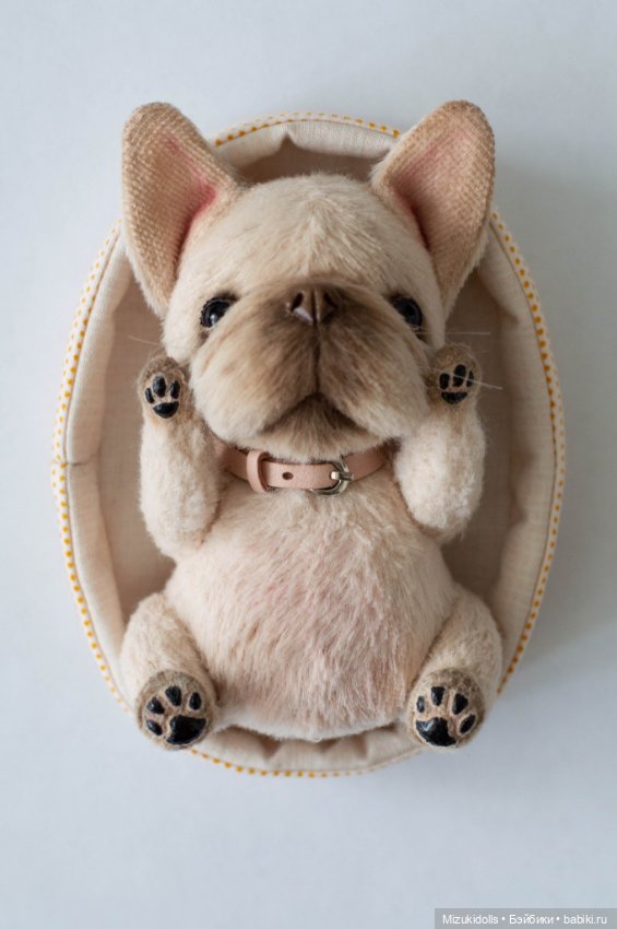 Сонный бульдог — Авторские мишки Тедди и друзья: фото (фото 4)