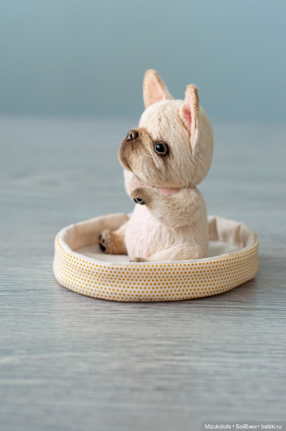 Сонный бульдог — Авторские мишки Тедди и друзья: фото (фото 6)