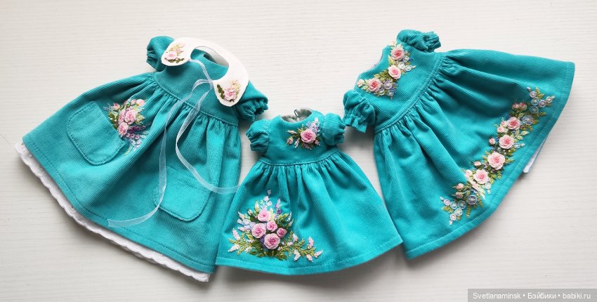 Цвет настроения... весна — Одежда и обувь для кукол своими руками: фото