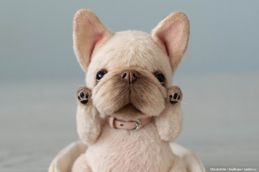 Сонный бульдог — Авторские мишки Тедди и друзья: фото (фото 2)