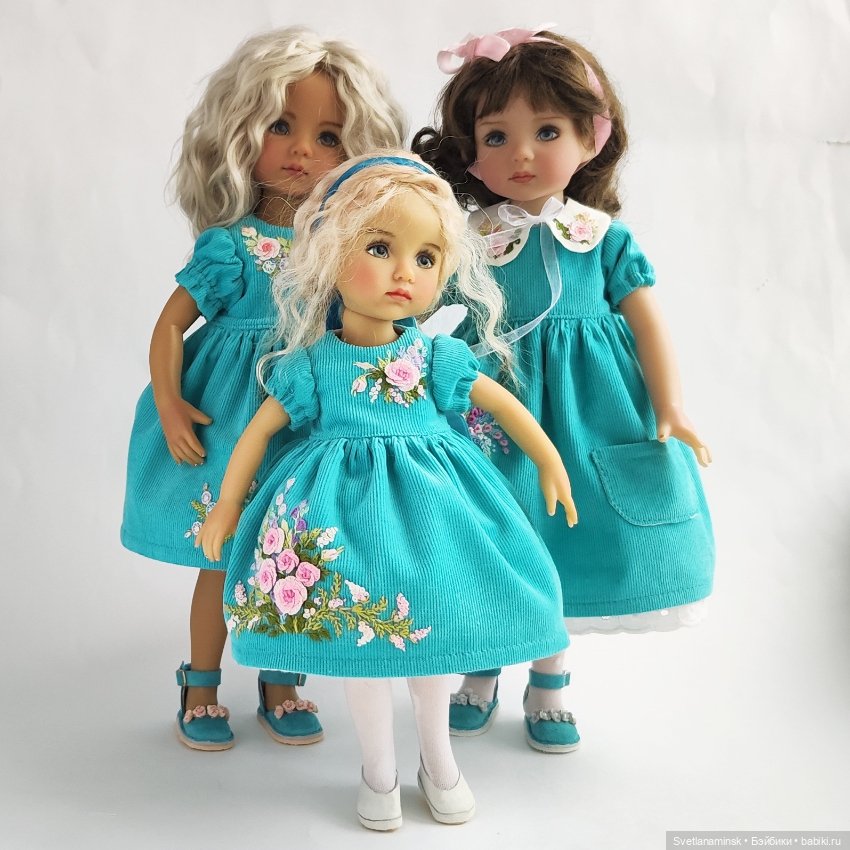 Цвет настроения... весна — Одежда и обувь для кукол своими руками: фото (фото 10)