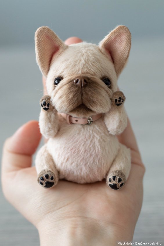 Сонный бульдог — Авторские мишки Тедди и друзья: фото (фото 7)