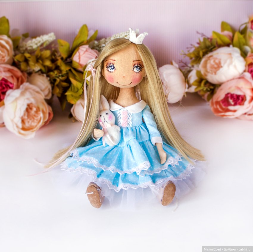 Текстильная куколка Эмили