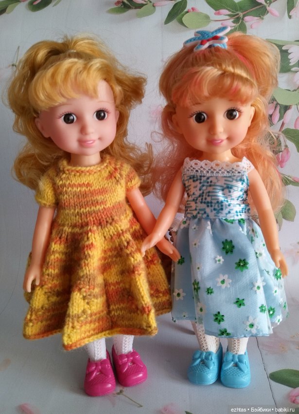 1 + 1. Амелия и Оливия — Одежда и обувь для кукол своими руками: фото (фото 4)