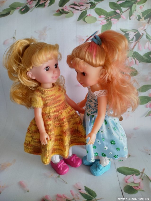 1 + 1. Амелия и Оливия — Одежда и обувь для кукол своими руками: фото (фото 2)