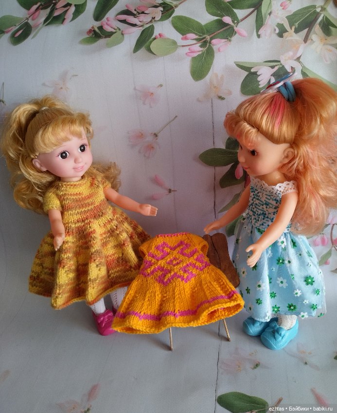 1 + 1. Амелия и Оливия — Одежда и обувь для кукол своими руками: фото (фото 6)