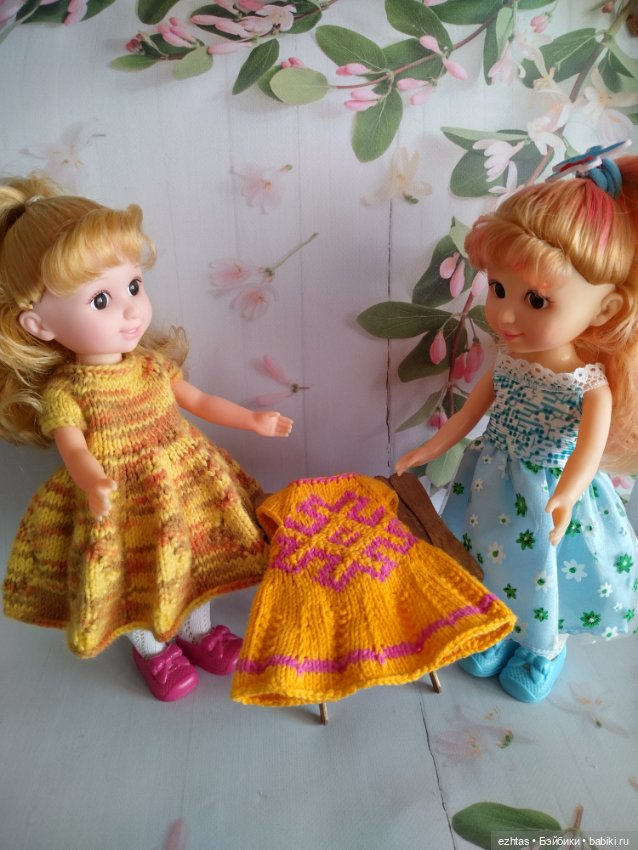 1 + 1. Амелия и Оливия — Одежда и обувь для кукол своими руками: фото (фото 5)