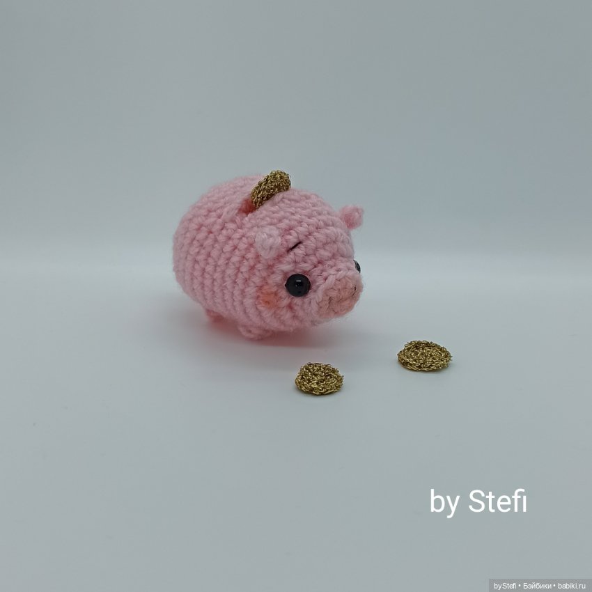 Давно не показывала ничего. Свинка-копилка (фото 3)