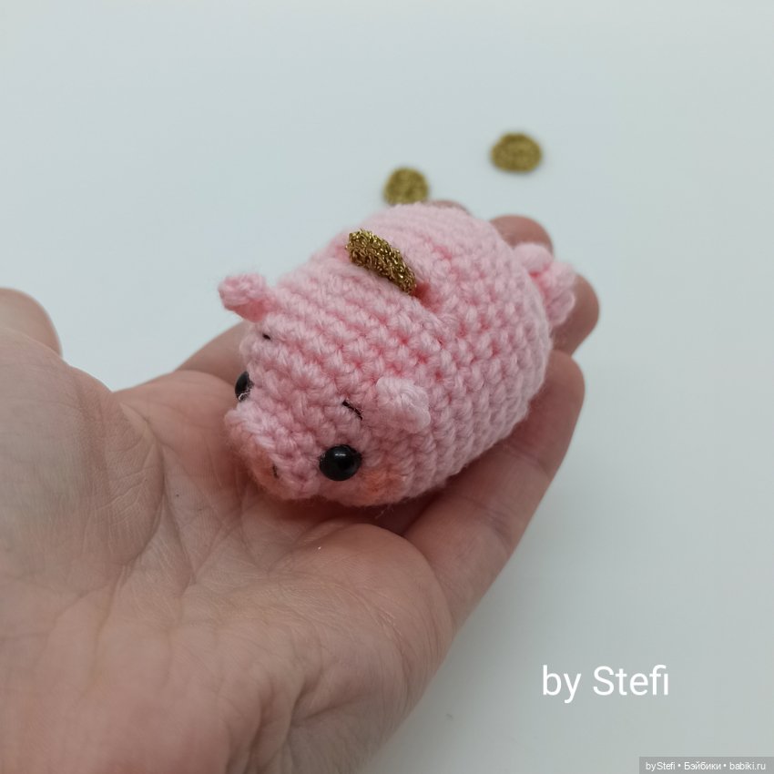 Давно не показывала ничего. Свинка-копилка (фото 8)