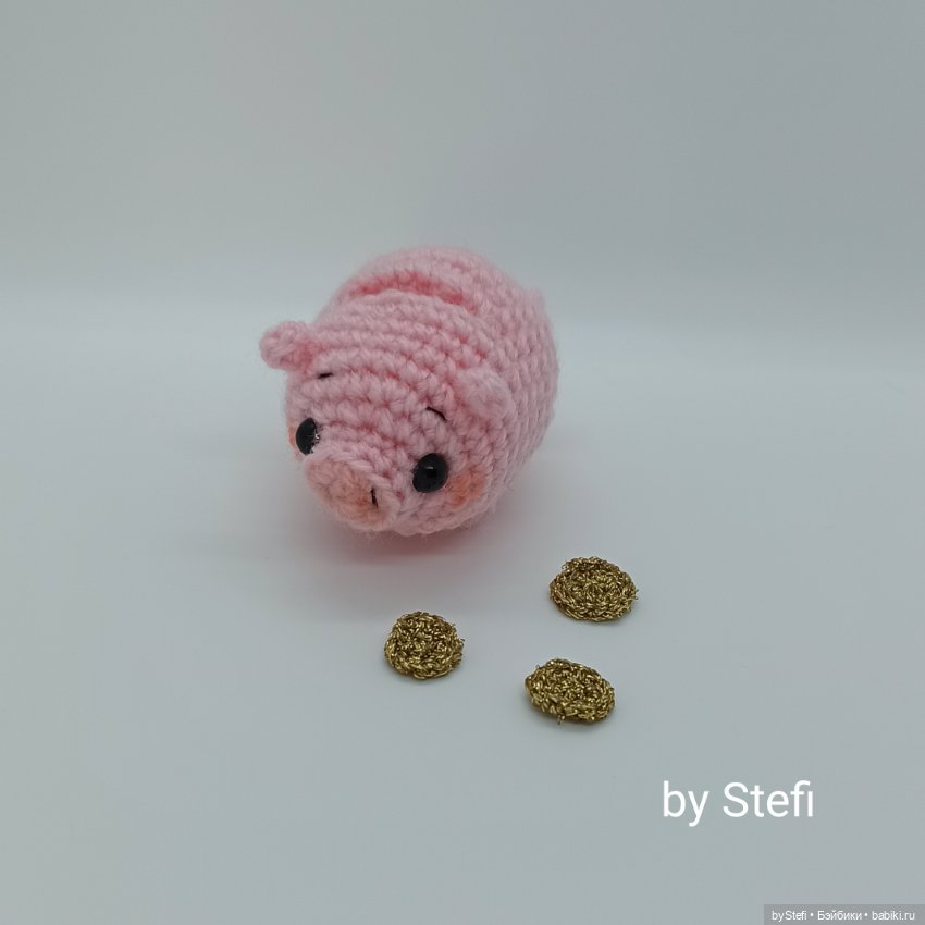 Давно не показывала ничего. Свинка-копилка (фото 5)