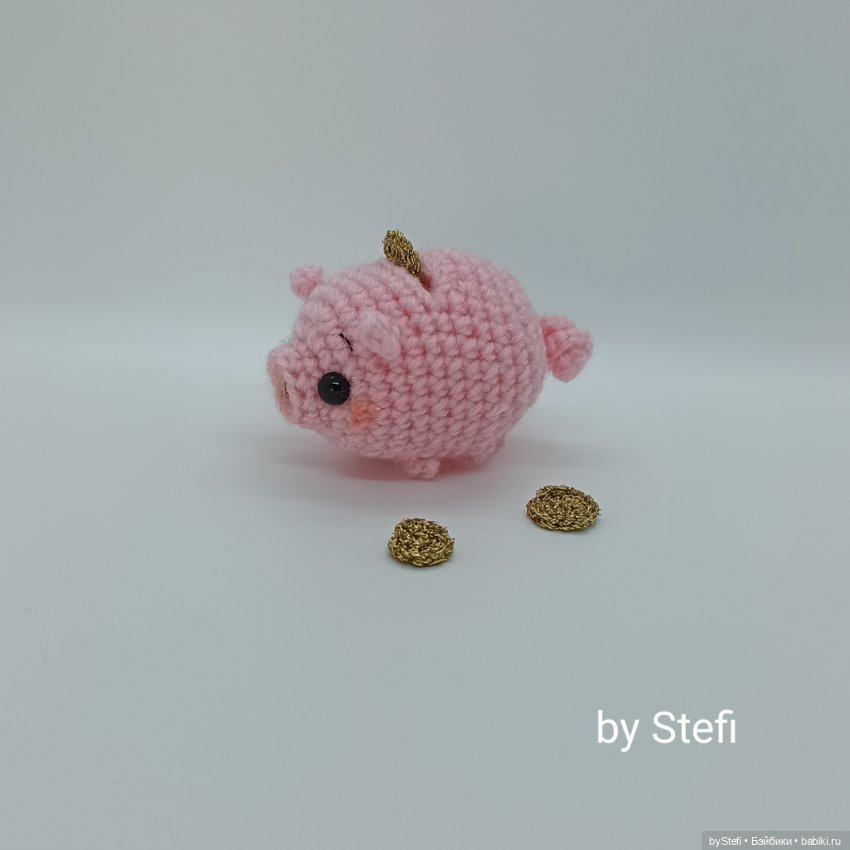 Давно не показывала ничего. Свинка-копилка (фото 2)