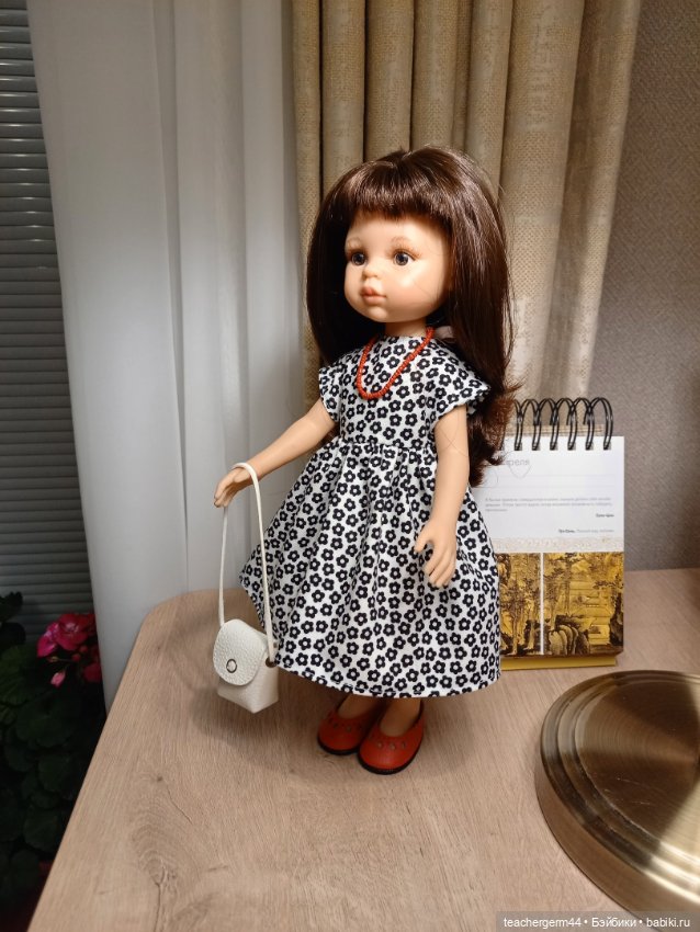 Платьице из плотного хлопка