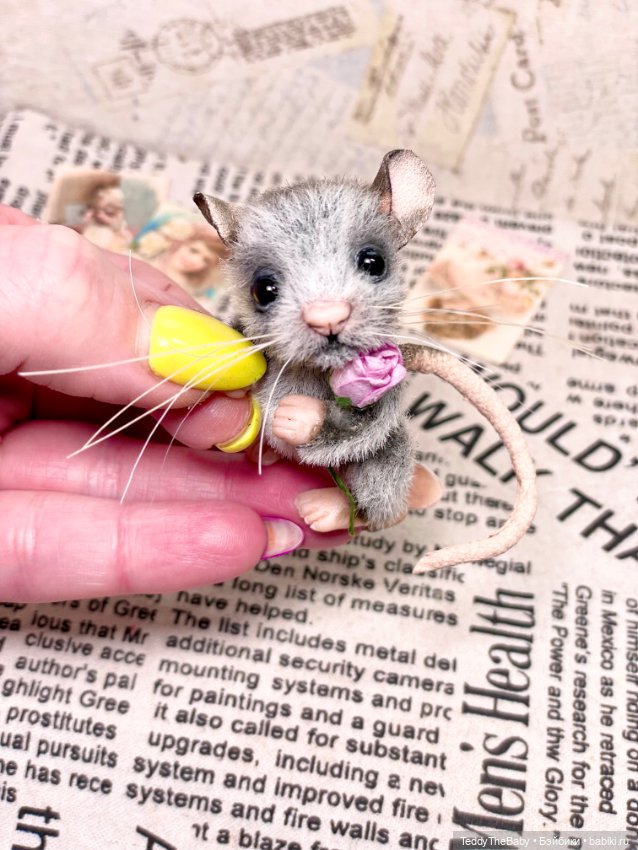 Мышонок🐭 — Авторские мишки Тедди и друзья: фото