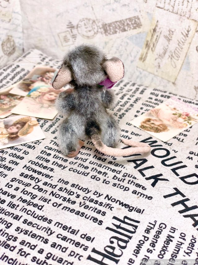 Мышонок🐭 — Авторские мишки Тедди и друзья: фото