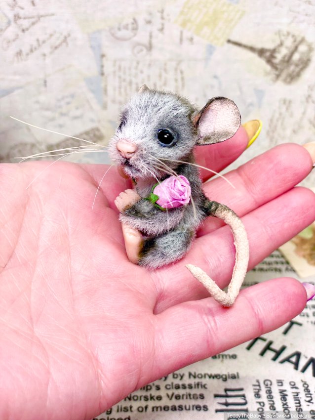 Мышонок🐭 — Авторские мишки Тедди и друзья: фото