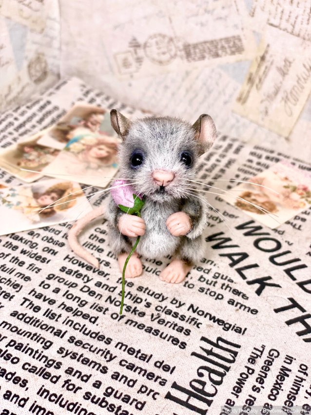 Мышонок🐭 — Авторские мишки Тедди и друзья: фото