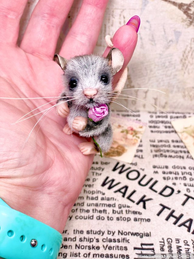 Мышонок🐭 — Авторские мишки Тедди и друзья: фото