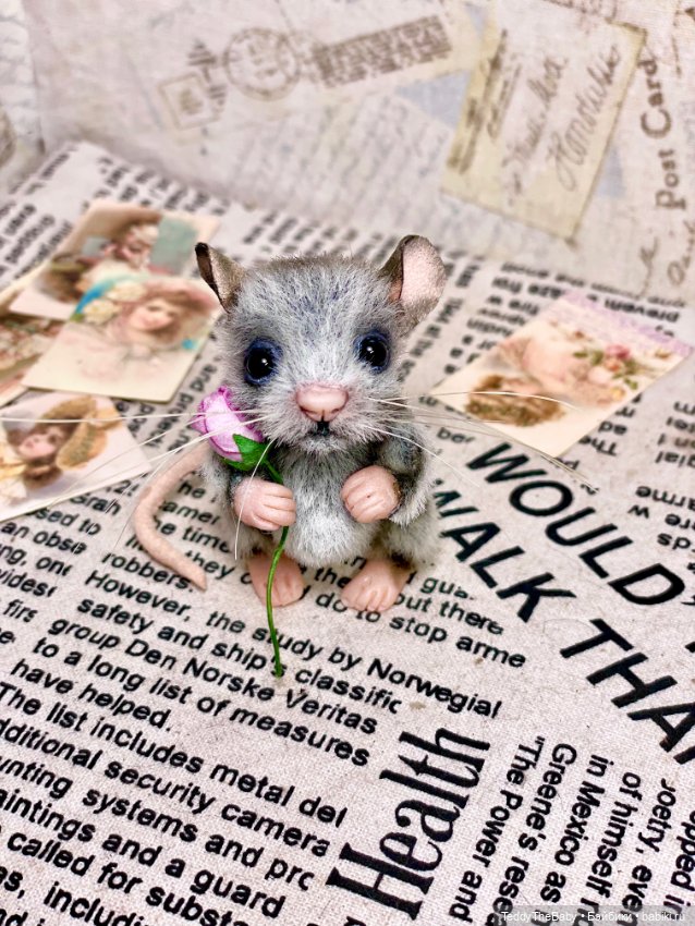 Мышонок🐭 — Авторские мишки Тедди и друзья: фото