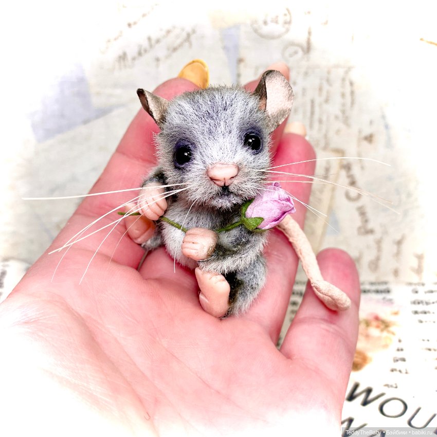 Мышонок🐭 — Авторские мишки Тедди и друзья: фото