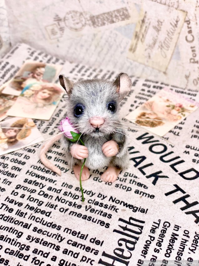 Мышонок🐭 — Авторские мишки Тедди и друзья: фото