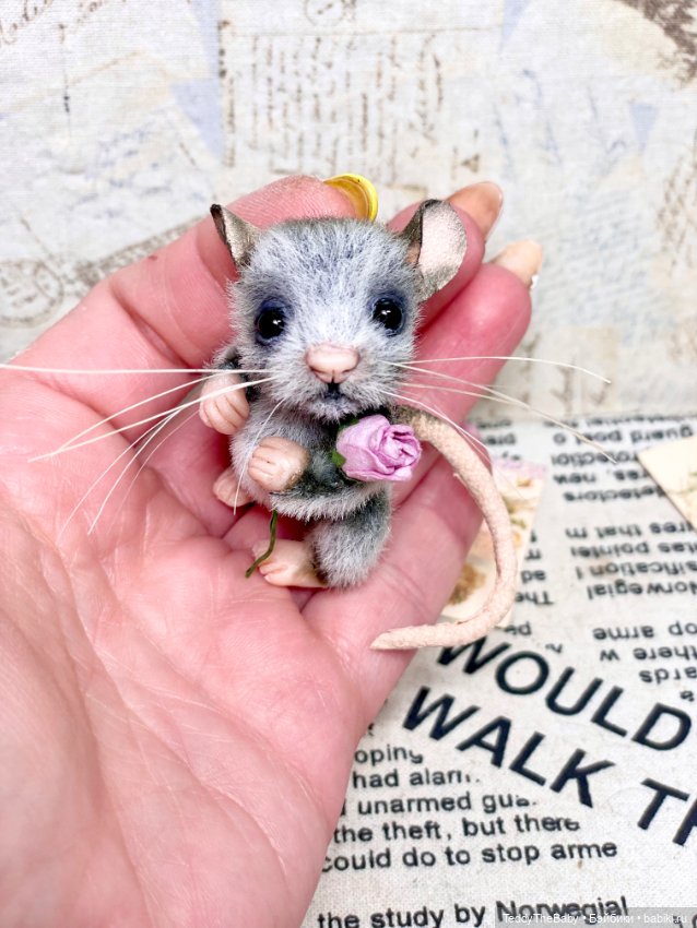 Мышонок🐭 — Авторские мишки Тедди и друзья: фото