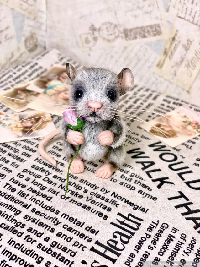 Мышонок🐭 — Авторские мишки Тедди и друзья: фото