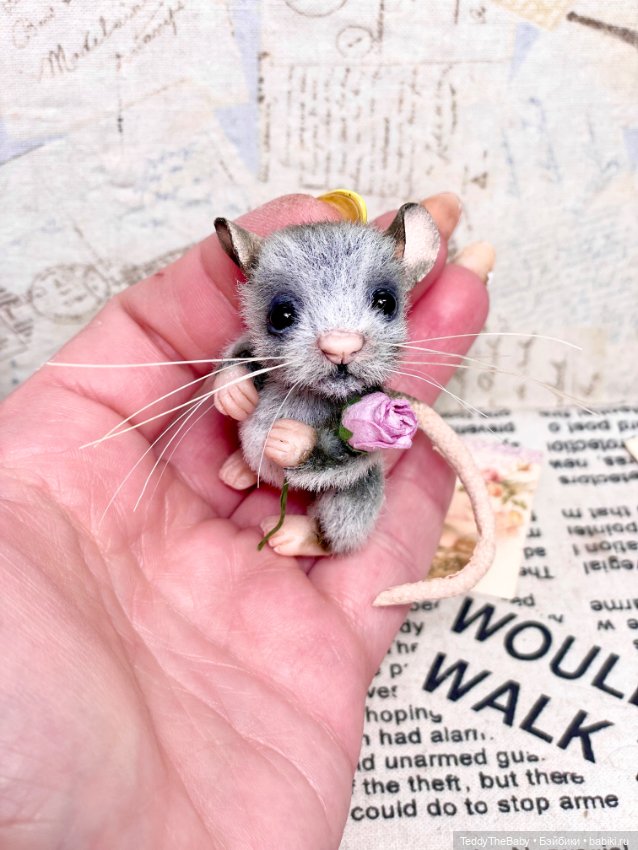 Мышонок🐭 — Авторские мишки Тедди и друзья: фото