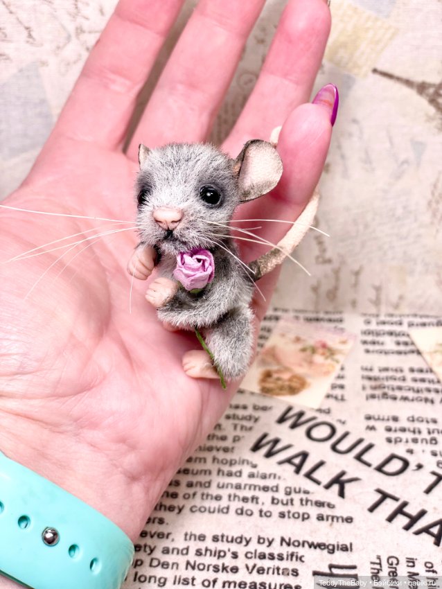 Мышонок🐭 — Авторские мишки Тедди и друзья: фото