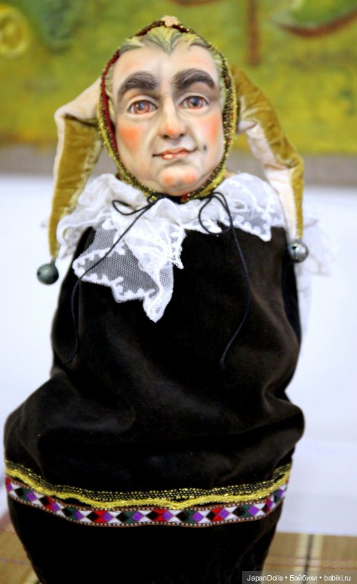 "Шут-сюрпризница" на выставке "Куклы с характером. Перезагрузка"