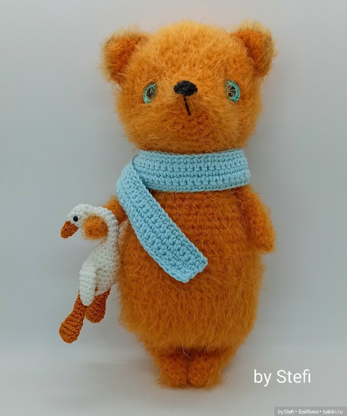Лисик с гусиком — Вязаные игрушки и амигуруми: крючком (фото 3)