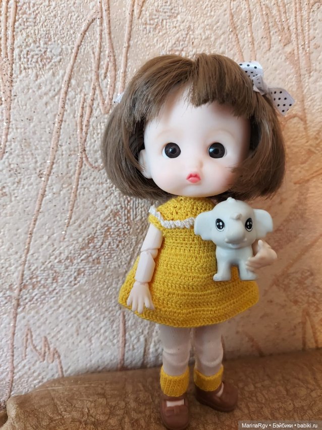 Пополнение в шарнирной компании и первая попытка вязания (фото 8)