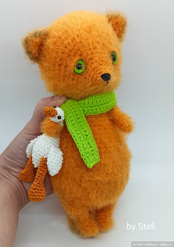 Ещё один лисик с гусиком. Зеленоглазый на этот раз (фото 9)