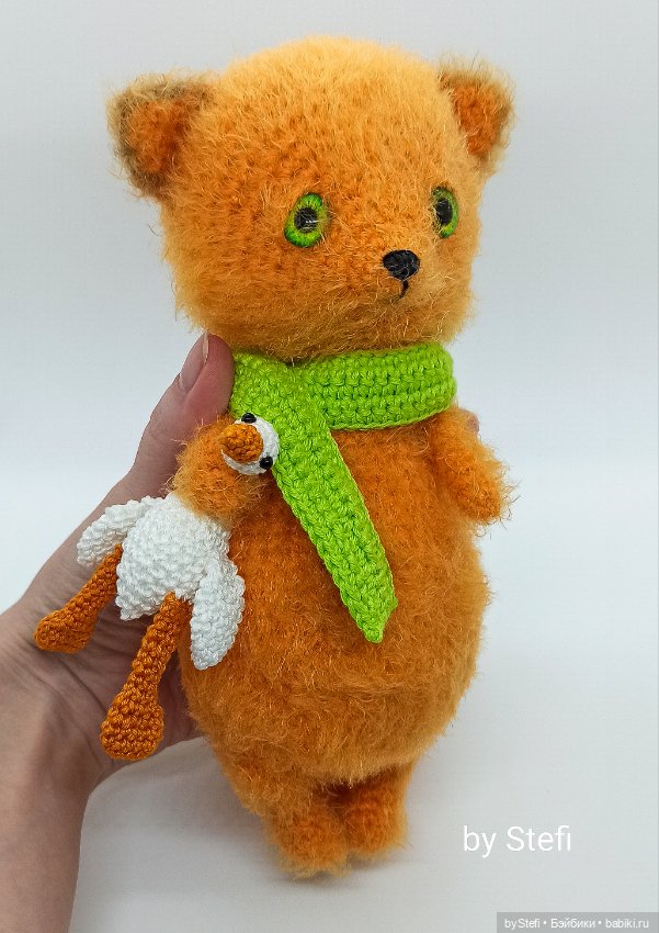 Ещё один лисик с гусиком. Зеленоглазый на этот раз (фото 4)