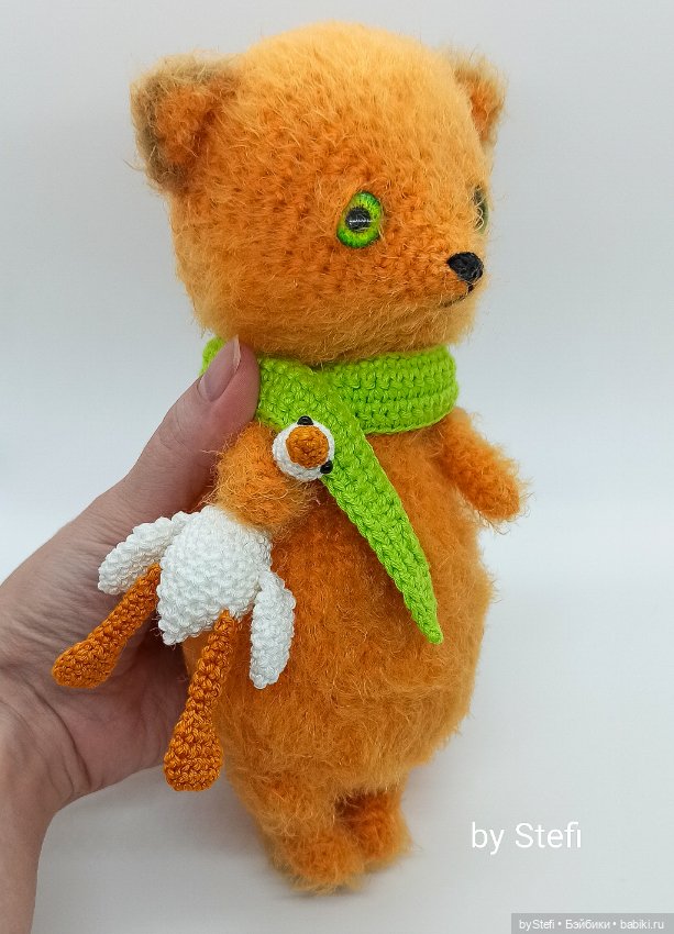 Ещё один лисик с гусиком. Зеленоглазый на этот раз (фото 6)