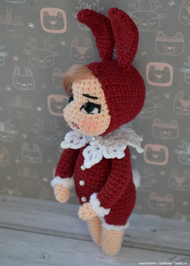 Крошка Заинька — Авторские вязаные куклы: интерьерные (фото 2)