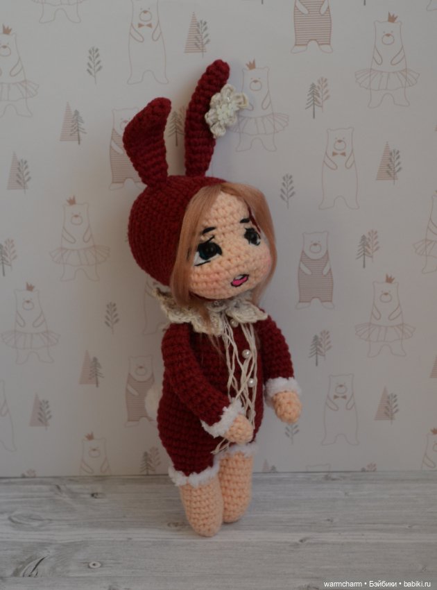 Крошка Заинька — Авторские вязаные куклы: интерьерные (фото 5)