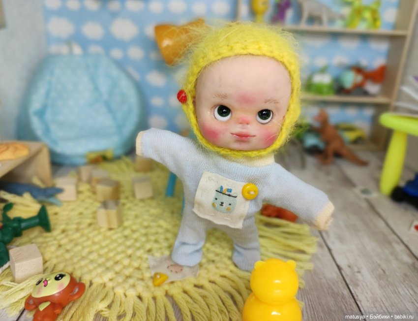 Цып-цып-цып🐣🐤🐥 — Лепка авторских кукол: полимерная глина (фото 8)