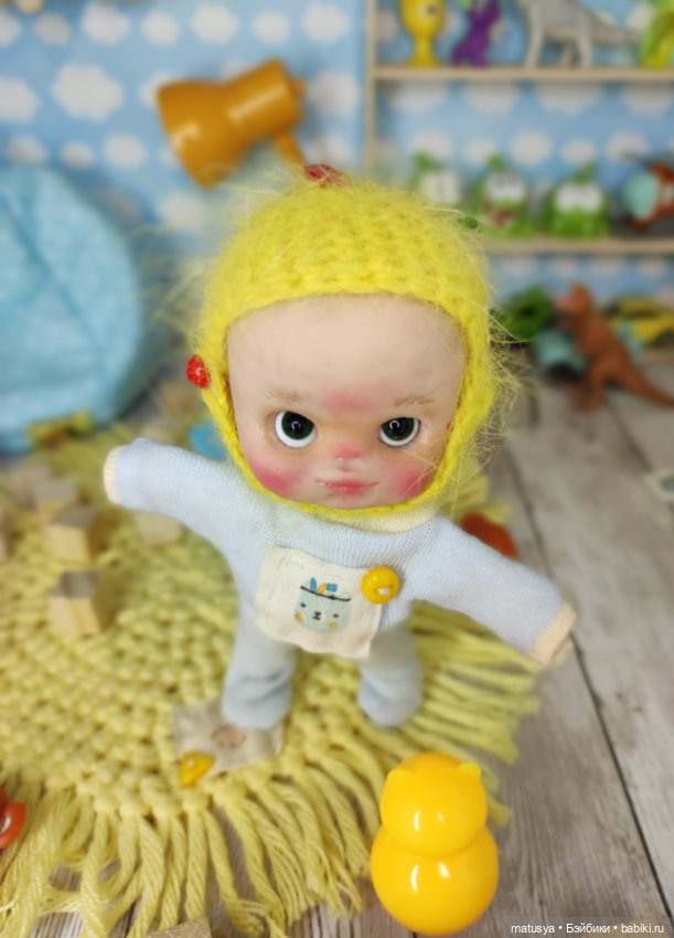 Цып-цып-цып🐣🐤🐥 — Лепка авторских кукол: полимерная глина (фото 7)