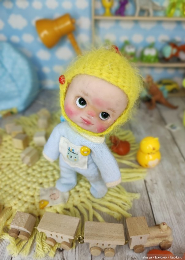 Цып-цып-цып🐣🐤🐥 — Лепка авторских кукол: полимерная глина (фото 3)