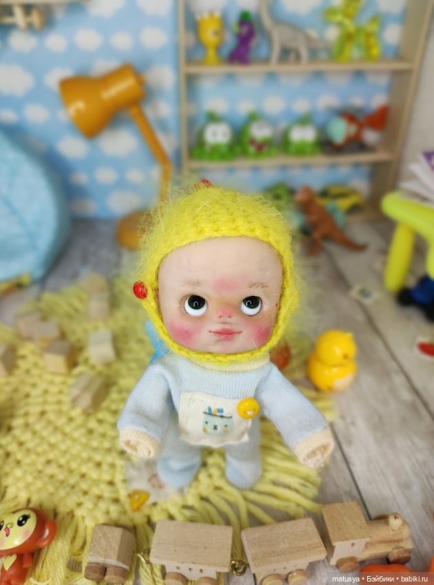 Цып-цып-цып🐣🐤🐥 — Лепка авторских кукол: полимерная глина (фото 2)