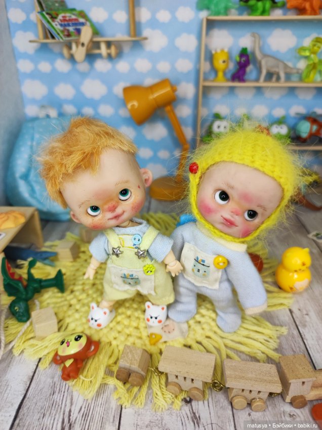 Цып-цып-цып🐣🐤🐥 — Лепка авторских кукол: полимерная глина (фото 5)