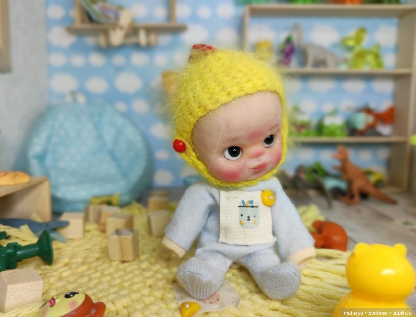 Цып-цып-цып🐣🐤🐥 — Лепка авторских кукол: полимерная глина (фото 6)