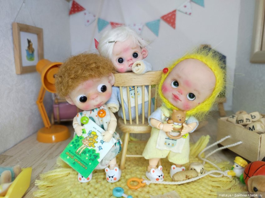 Цып-цып-цып🐣🐤🐥 — Лепка авторских кукол: полимерная глина