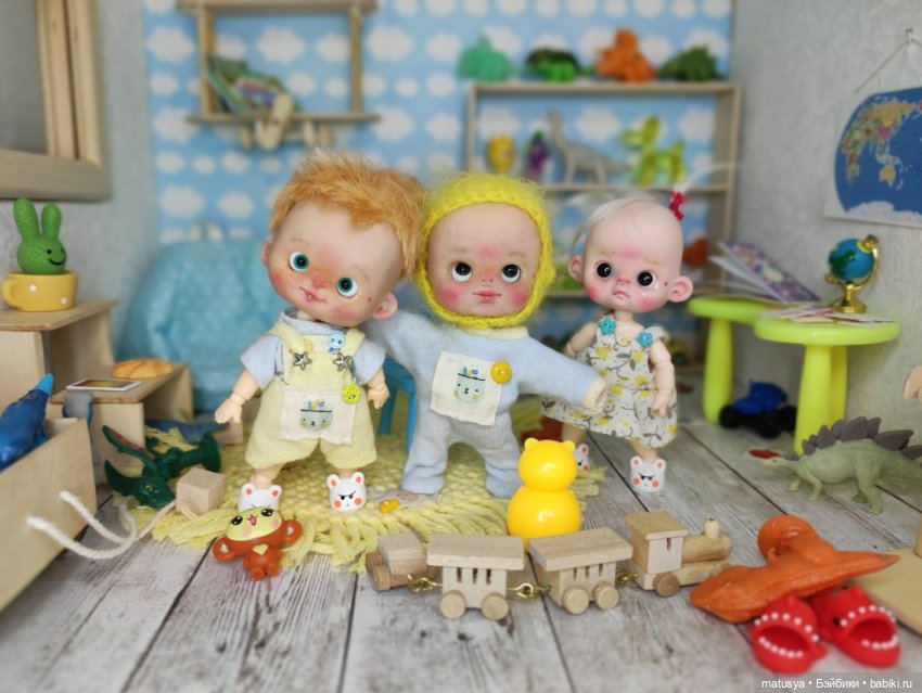 Цып-цып-цып🐣🐤🐥 — Лепка авторских кукол: полимерная глина (фото 9)