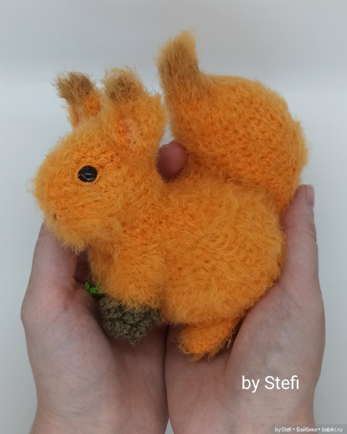 Покажу бельчонка — Вязаные игрушки и амигуруми: крючком (фото 7)