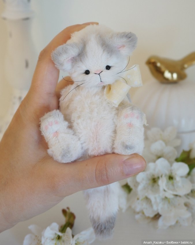 Котик Сэмми 💗🐱 — Авторские мишки Тедди и друзья: фото (фото 5)