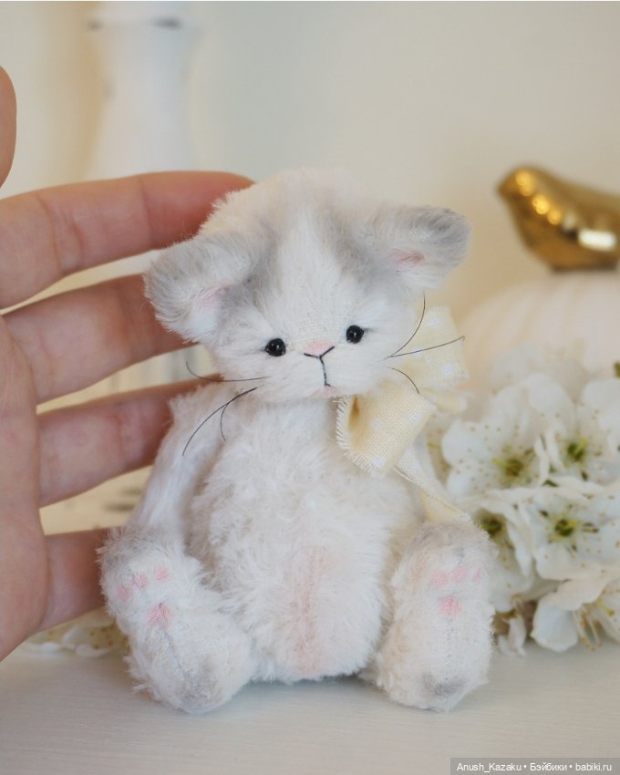 Котик Сэмми 💗🐱 — Авторские мишки Тедди и друзья: фото (фото 8)