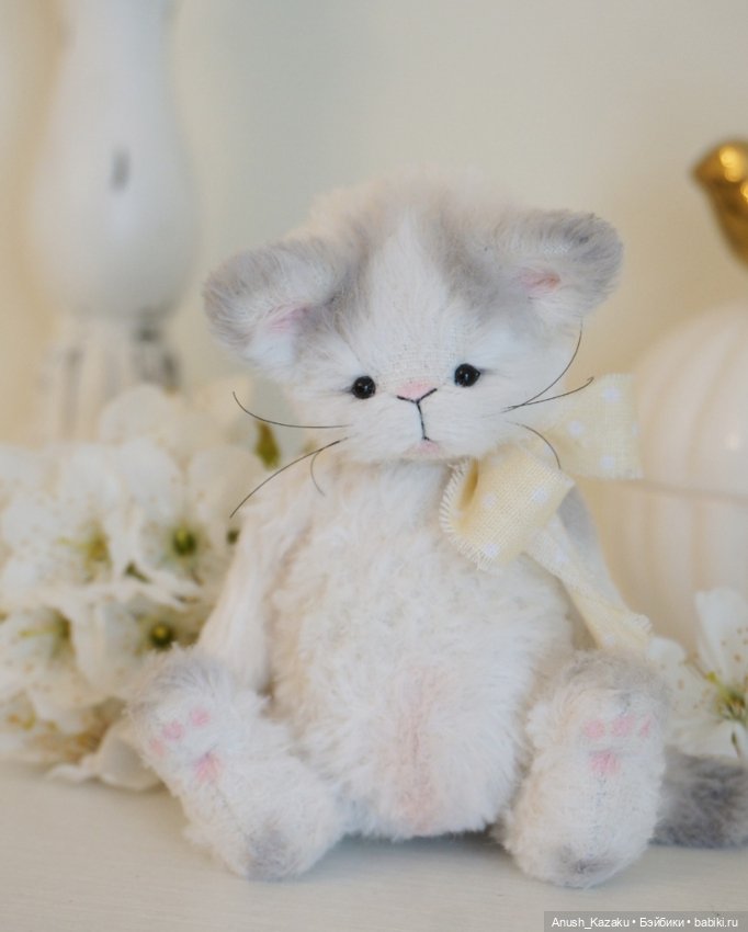 Котик Сэмми 💗🐱 — Авторские мишки Тедди и друзья: фото