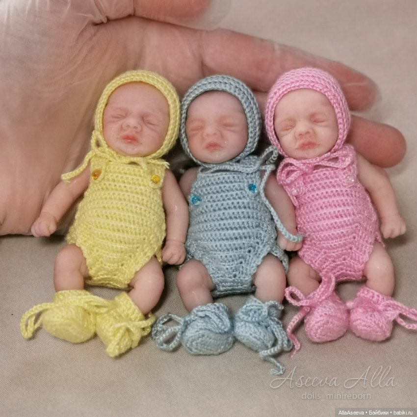 Силиконовый пупсик ручной работы